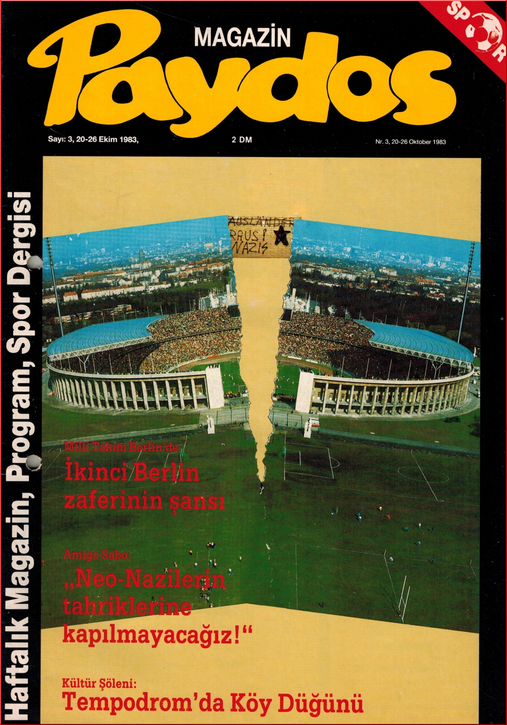 Arşiv / Paydos Magazin'in 1983 sayıları (3. Sayı)